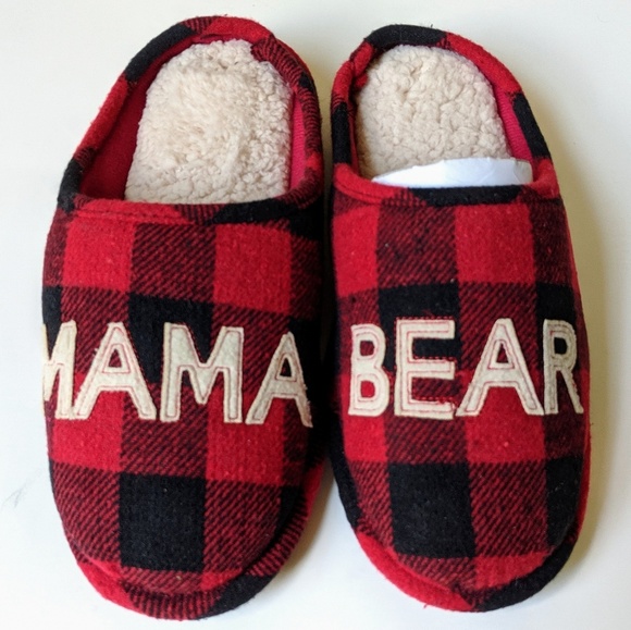 buffalo plaid slippers by clarks